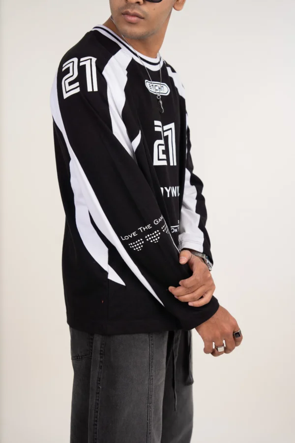 American Retro Full Sleeves T-Shirt - Image 4