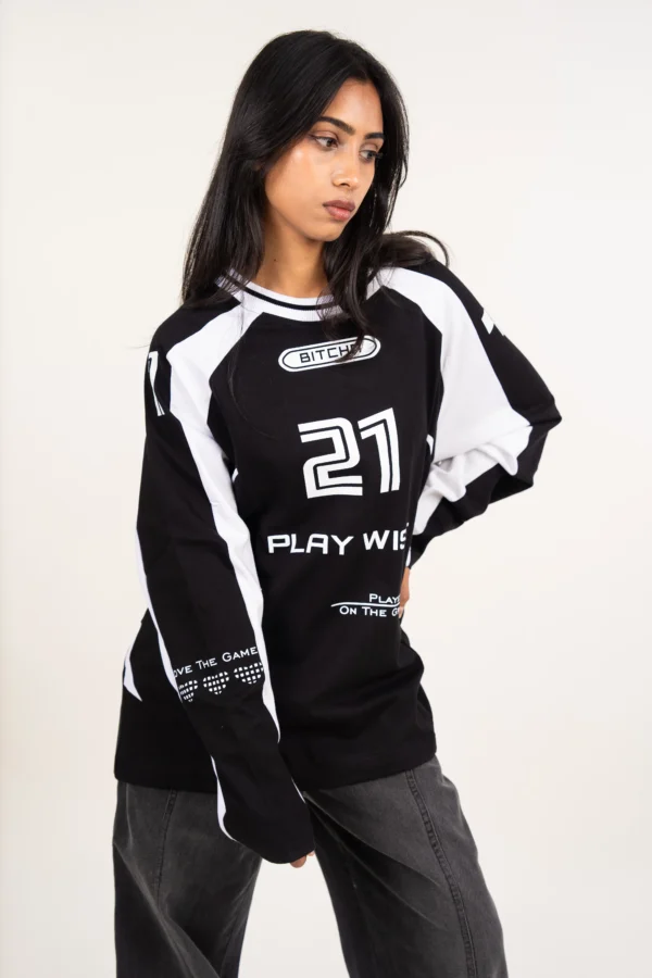 American Retro Full Sleeves T-Shirt - Image 2