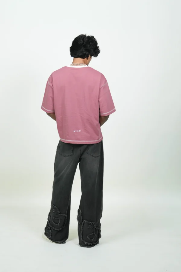 DUSTY ROSE WIZARD CROPPED BOXY TEE - Image 9