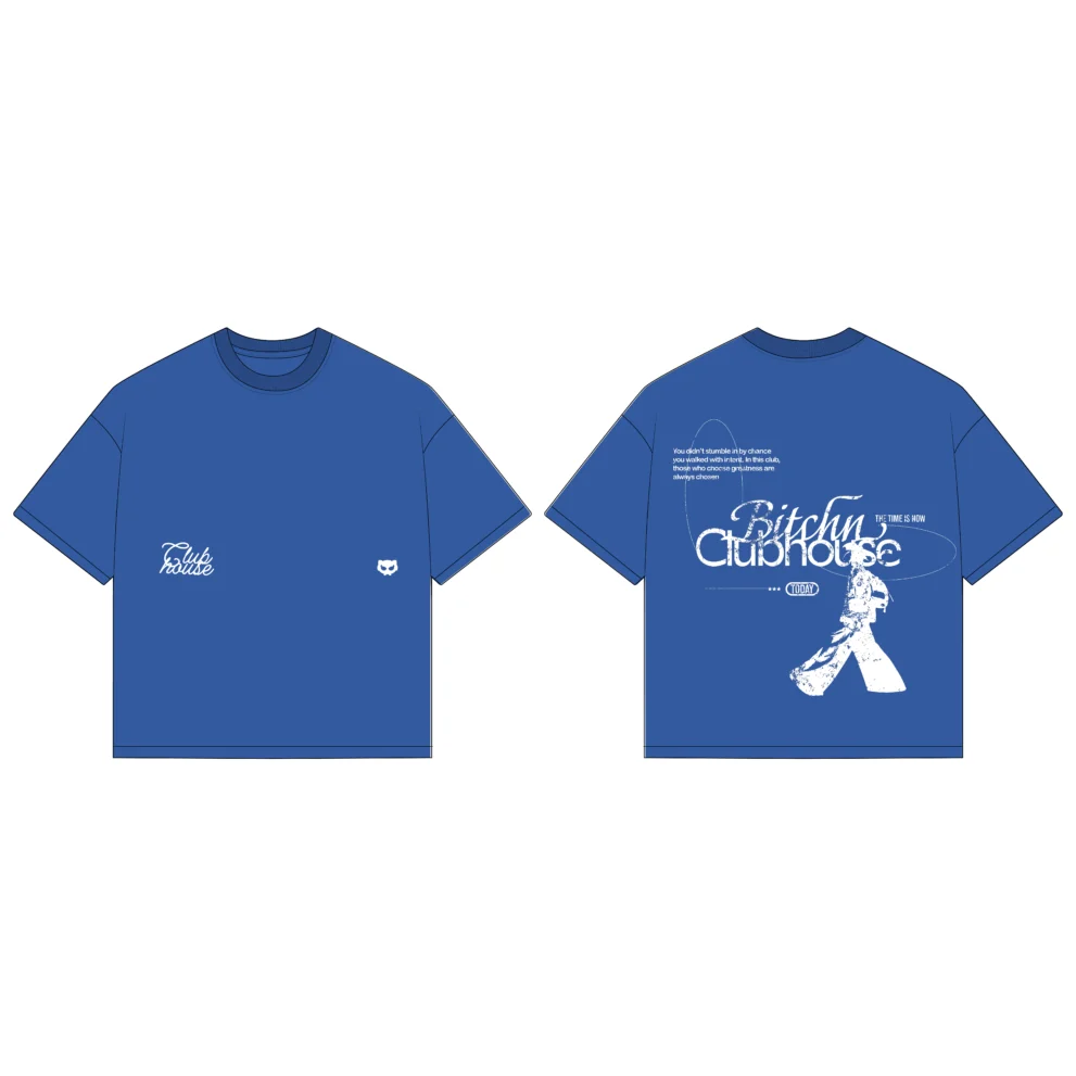 CLUBHOUSE BLUE TEE